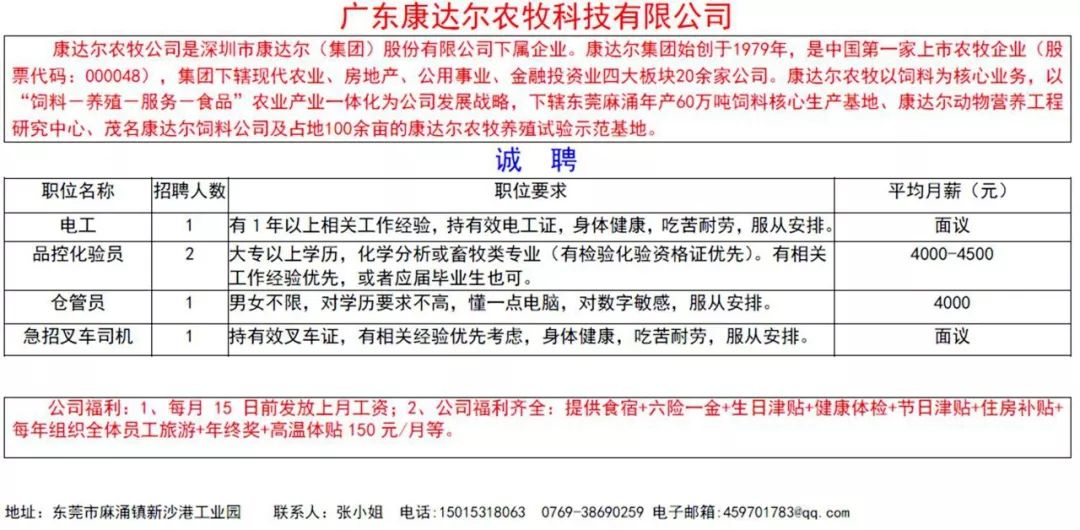 达龙村最新招聘信息