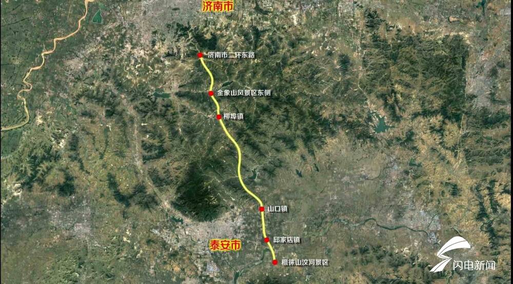 济南至泰安最新高速公路,速度与时代的完美融合