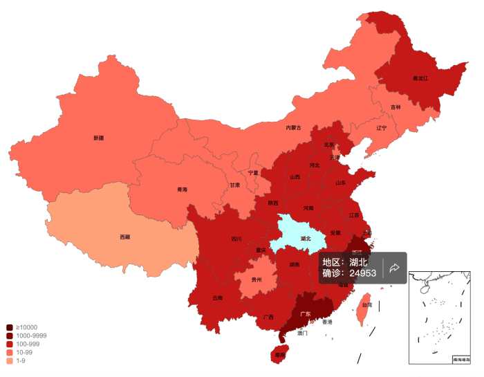 中国实时疫情最新动态概览