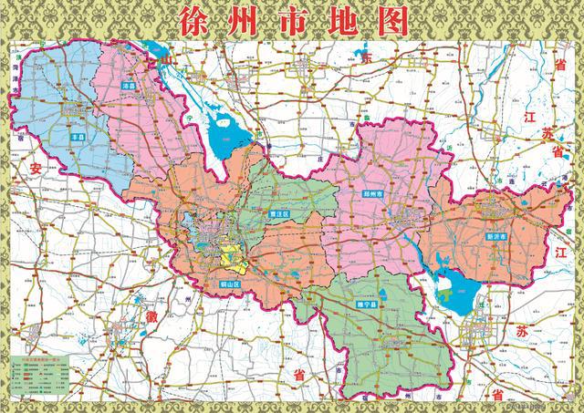 徐州市最新地图全景概览