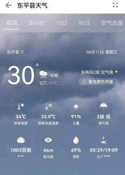 东平暴雨来袭,城市应对挑战的最新准备